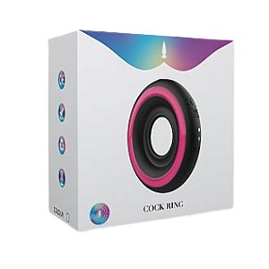 Anel Peniano Vibratório com Led e Controle Remoto - 9147