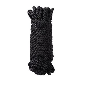 Corda Fetiche Shibari Trançada 10 Metros - Corda BDSM - Bondage Dominação Submissão Sado - BL10093 - 8140