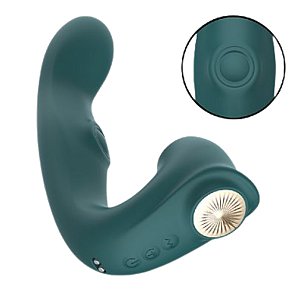 Vibrador Esferas Rotativas de Ponto G e Batidinhas de Clitóris com Tapping - Dale - 9354