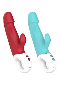 Vibrador de Ponto G e Clitóris Feito Em Silicone Aveludado - Recarregável e Potente - Wave - S-Hande -