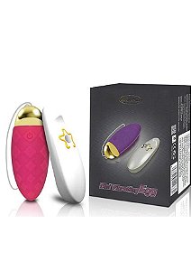 Cápsula Vibratória Texturizada Wireless 10 Vibrações - MAN NUO DINI VIBRATING EGG -