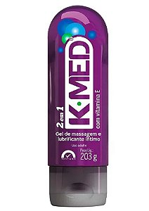 Lubrificante K-med Joy 2 Em 1 Íntimo E Massagem Corporal - KMED