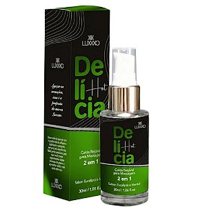 Delícia Hot Calda Beijável Para Massagem 2 em 1 - LUXXXO - 30g