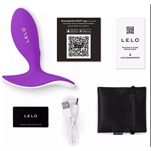 Plug Anal Vibratório com APP - SURFER LELO ORIGINALS PURPLE