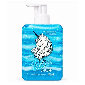 Hidratante Corporal Iluminador Blow Unicorn Gel, Creme e Glitter 320ml - Blow Girl