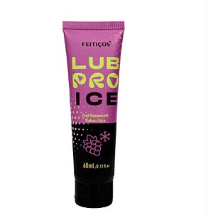 LubPRO ICE - Lubrificante Íntimo PREMIUM - Sabor Uva - 60ml