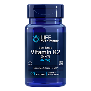 Vitamina K2 MK-7 45mcg 90 Cápsulas - Life Extension
