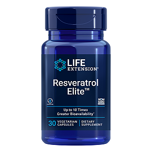 Resveratrol Elite 30 Cápsulas - Life Extension