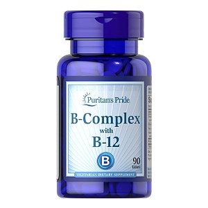 Complexo B com Vitamina B12 90 Comprimidos - Puritan's Pride