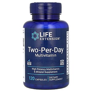 Multivitamínico Two Per Day 120 Comprimidos - Life Extension
