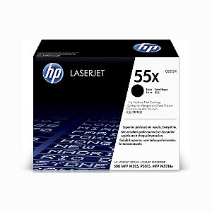 Toner HP CE255X 255X 55X P3015DN M521DN M525DN M525F M525C Original 12.5K