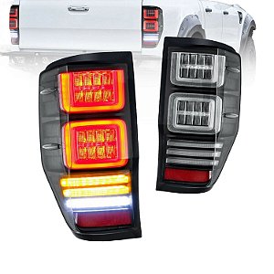 Lanterna Traseira Fumê Led Sequencial Ranger 2013 até 2023