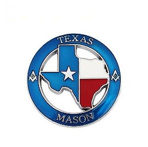 Emblema Americano Texas Mason