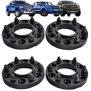Espaçador De Roda 35mm Ford Ranger 2013/2024 Diesel Off Road
