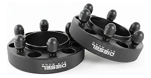 Par Espaçador De Roda Toyota Hilux 2006 A 2023 35mm