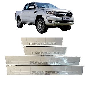 Soleira De Porta Com Led Ford Ranger 2013 A 2023