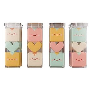 Mini Borracha Fantasia Cubinhos Sortidas Cis
