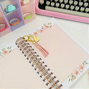 Caderno Wire-o A5 Floral Elegante Buendia