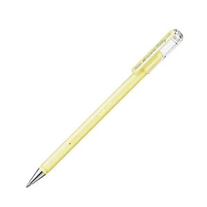 Caneta Gel Hybrid Milky Pastel 0.8mm Pentel Amarela