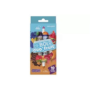 Kit Marcador Be Bold Duo Fruit Newpen