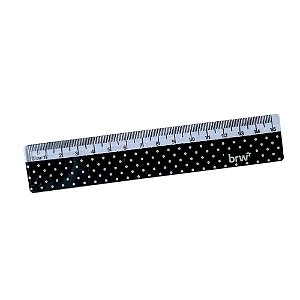 Régua Estampada 15 cm BRW