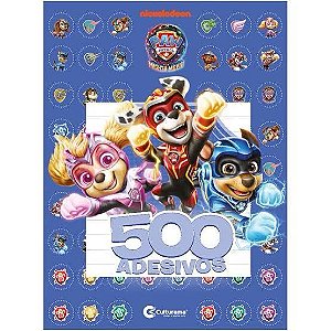 Livro Patrulha Canina 500 Adesivos Culturama