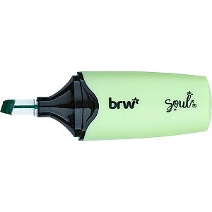 Marca texto Mini Neon com Ponta Transparente Brw