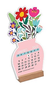 Calendário Vasinho de Flores Fina Ideia