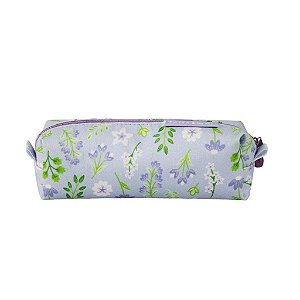 Estojo Godinho  New By Sof Floral Lilás