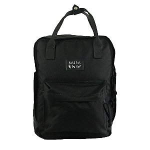 Mochila Quadrada By Sof Preta Sabra