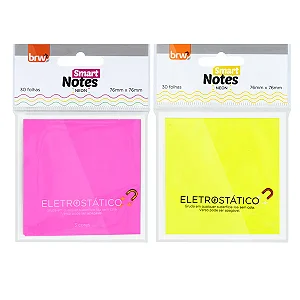 Bloco Eletrostático Smart Notes Brw