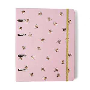Caderno Criativo Argolado Office Duo Melissa Pautado & Pontado A5 Colméia Cícero
