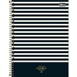 Caderno Espiral Univ. Capa Dura 1 Matéria 80 Fls West Village Tilibra