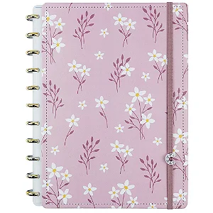 Caderno Inteligente Grande Pink Blossom by Sof