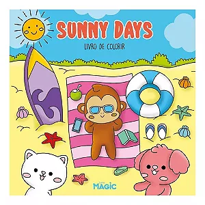 Livro de Colorir Bobbie Goods Sunny Days 48 pg. Magic Kids