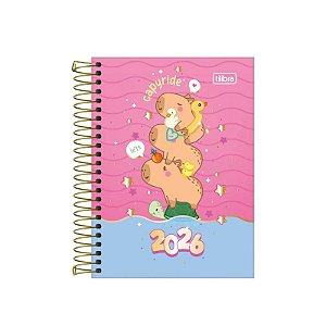Agenda Espiral Capyclub 2026 Tilibra