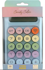 Calculadora de Mesa 10 Dígitos Candy Color Yins