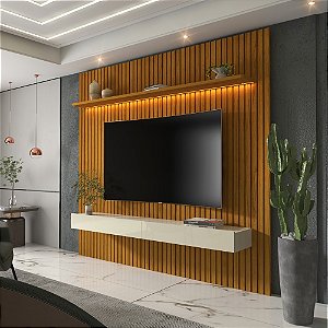 Home Gelius Nobre Ripado 185 de Largura Naturale/Off White