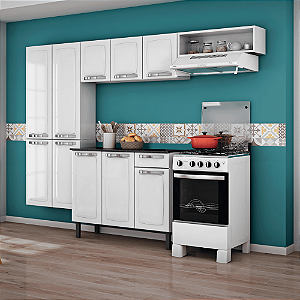 Cozinha Itatiaia Compacta 4 Peças com Balcao