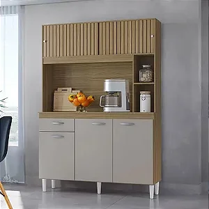 Kit Poquema Duda 120 cm 5 Pts e 1 Gavetas