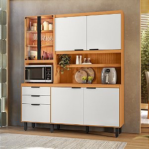 Cozinha Poliman Murano 7 Portas 2 Gavetas
