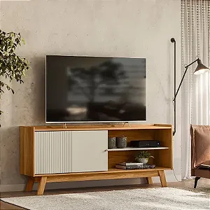 Rack Linea Aurum 1 Portas 160 de Largura Tv ate 65 Polegadas