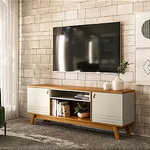 Rack Linea Colorado 2 Portas 180 de largura Tv até 75 plegadas