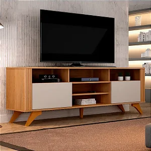 Rack Valdemoveis Mariana 2 Portas 180 de Largura TV ate 60 Polegadas