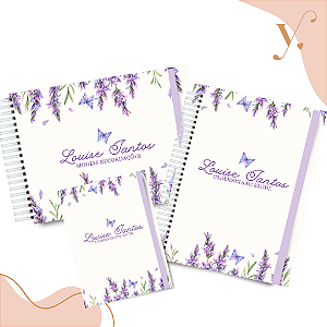 Kit Maternidade Afetiva - Floral Lavanda