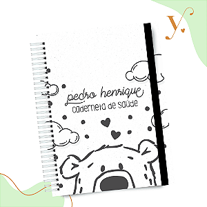 Caderneta de Vacinação - Ursinho Escandinavo