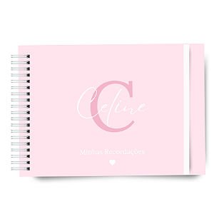 Livro do Bebê - Neutro Rosa