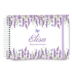 Livro do Bebê - Lavanda