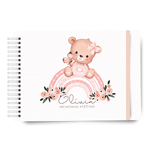 Livro do Bebê - Ursinha Arco-Íris