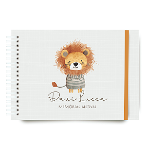 Livro do Bebê - Leãozinho Boho
